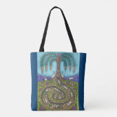 DE RABBIT HOLE-CANVAS TAS BENEDEN (Achterkant)