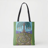 DE RABBIT HOLE CANVAS TAS GROOT (Voorkant)