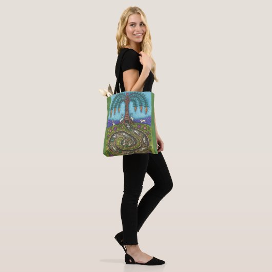 DE RABBIT HOLE CANVAS TAS GROOT (Op model)