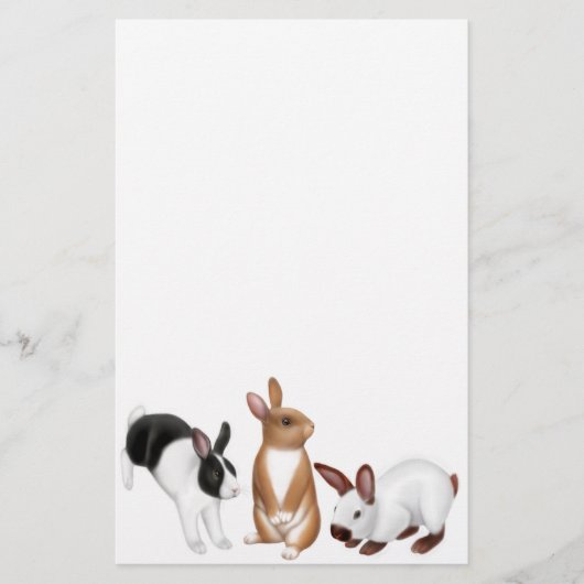 De Rabbits Stationery Briefpapier (Voorkant)