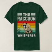 De Raccoon Whisperer Raccoon Feeder Love Raccoons T-shirt (Design voorkant)