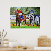 De Race is aan Poster (Keuken)