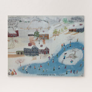 De race rond de poep legpuzzel