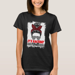 De Raceday Yall Dirt Track Race Car Women T-shirt