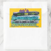 De Rad Mall "80's Soundtrack September" Stickers (Tas)