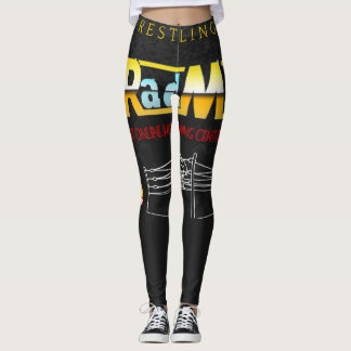 De Rad Mall "80's Wrestling" Leggings van vrouwen