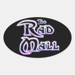 De Rad Mall "Crystal" Ovale Sticker