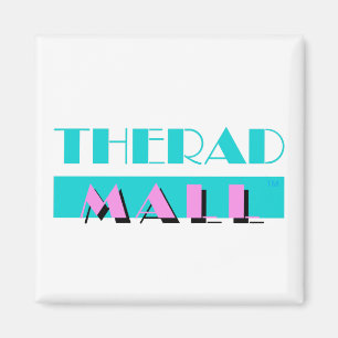 De Rad Mall "MIAMI" 2in x 2in Magnet Magneet
