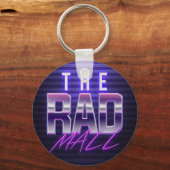 De Rad Mall "Wave 4"-Button Sleutelhanger (Voorkant)