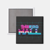 De Rad Mall "Wave 5" 2in x 2in Magnet Magneet (Voorkant / Achterkant)