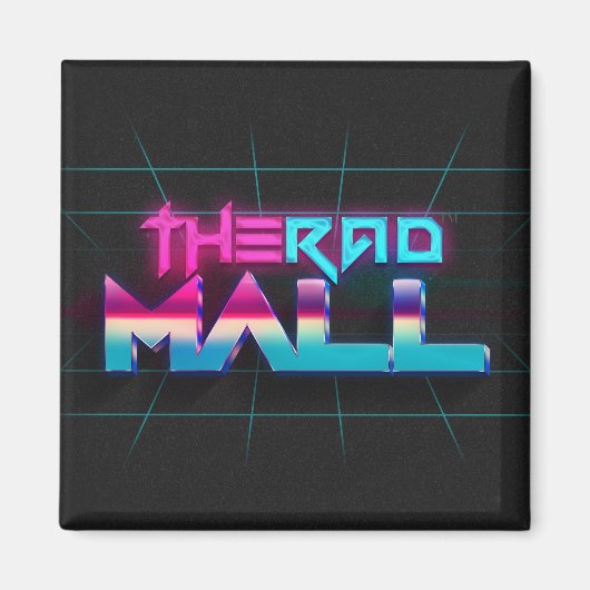 De Rad Mall "Wave 5" 2in x 2in Magnet Magneet (Voorkant)