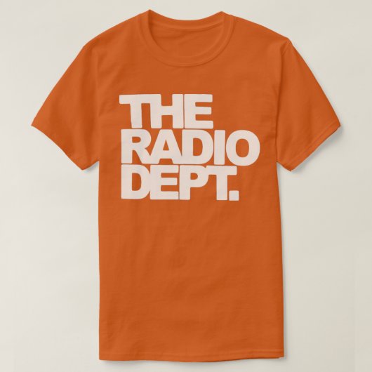 De radio is 1 t-shirt (Design voorkant)