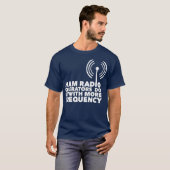De radio van het am exploitanten doen het met meer t-shirt (Voorkant volledig)