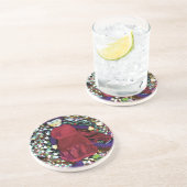 de Rag Queen Zandsteen Onderzetter (Zijkant)