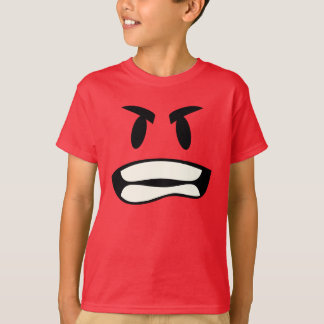 de rage emoji t-shirt