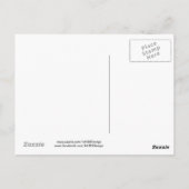 De rails bij elkaar lopen - Briefkaart (Achterkant)