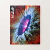 De Rainbow Symphony van Space Red Black Hole Legpuzzel (Verticaal)