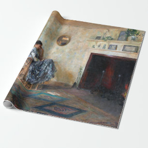 De Rainy Dag van Frank W. Benson Cadeaupapier