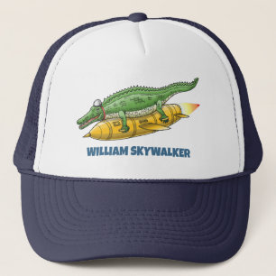 De Raketkrokodil's Trucker Pet