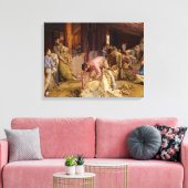 De Ram, 1890, van Tom Roberts Canvas Afdruk (Insitu (Woonkamer))