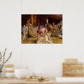 De Ram, 1890, van Tom Roberts Poster (Keuken)