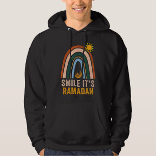 De ramadanmoslim Eid Mubarak Islamic Rama glimlach Hoodie