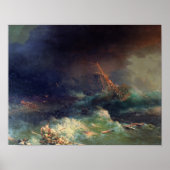 De ramp met de Liner Ingermanland Poster (Voorkant)