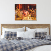 De Rams Tom Roberts 1890 Australische kunst horen Canvas Afdruk (Insitu (Slaapkamer))