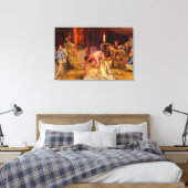 De Rams Tom Roberts 1890 Australische kunst horen Canvas Afdruk (Insitu (Slaapkamer))