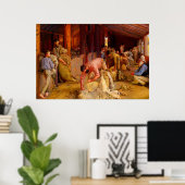 De Rams Tom Roberts 1890 Australische kunst horen Poster (Thuiskantoor)