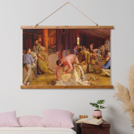 De Rams Tom Roberts 1890 horen Hangend Wandkleed (Slaapkamer)