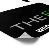 De rand Poster "Sprong" (Hoek)