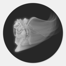 De Rand Reaper komt weer terug Ronde Sticker