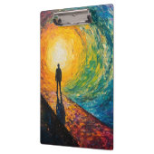 De rand van de dimensie klembord (Links)