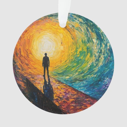 De rand van de dimensie ornament (voorkant)