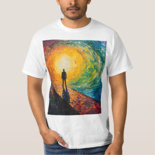 De rand van de dimensie t-shirt