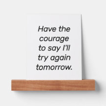 De rand van het Afbeelding Courage hebben