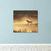 De rangen opbouwen canvas afdruk (Insitu (Houten vloer))