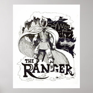 "De Ranger" - Illustratie door Tracy Lesch Poster