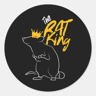 De Rat King T Ronde Sticker