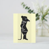 De Rat Meanders Briefkaart (Staand voorkant)