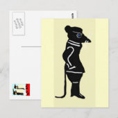 De Rat Meanders Briefkaart (Voorkant / Achterkant)