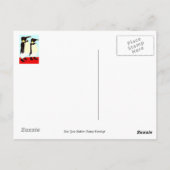 De Rat Meanders Briefkaart (Achterkant)