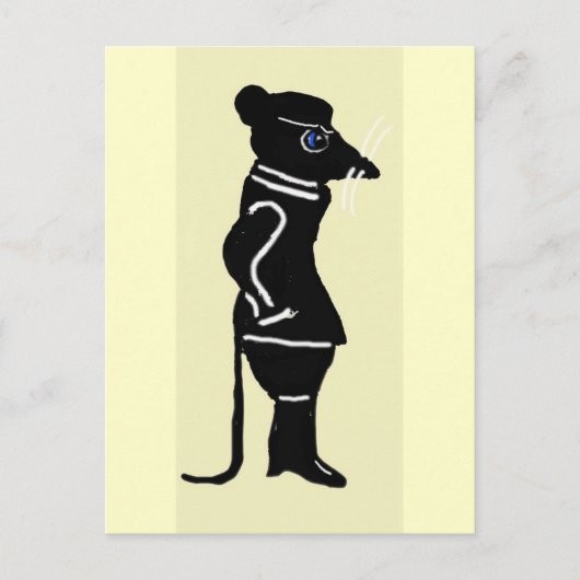 De Rat Meanders Briefkaart (Voorkant)