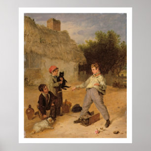 De Rat Trap (olie op het paneel) Poster