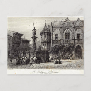 De Rathhaus, Hildesheim Briefkaart