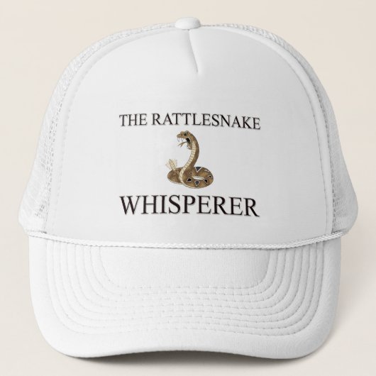 De Rattlesnake Whisperer Trucker Pet (Voorkant)