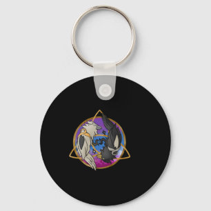 De Raven Astral Design Sticker van Odin Sleutelhanger