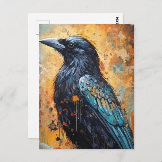 De Raven Briefkaart (Voorkant / Achterkant)