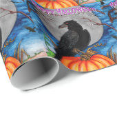 De Raven Cadeaupapier (Rol Hoek)